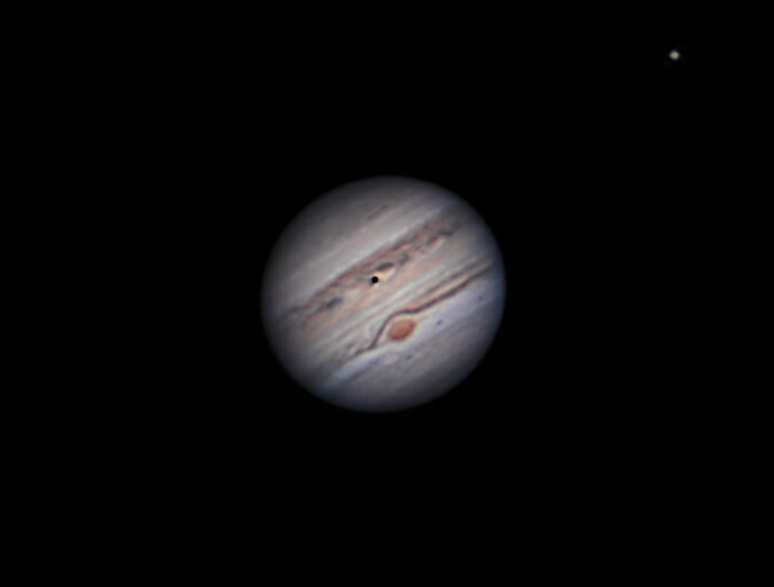 Jupiter with moons